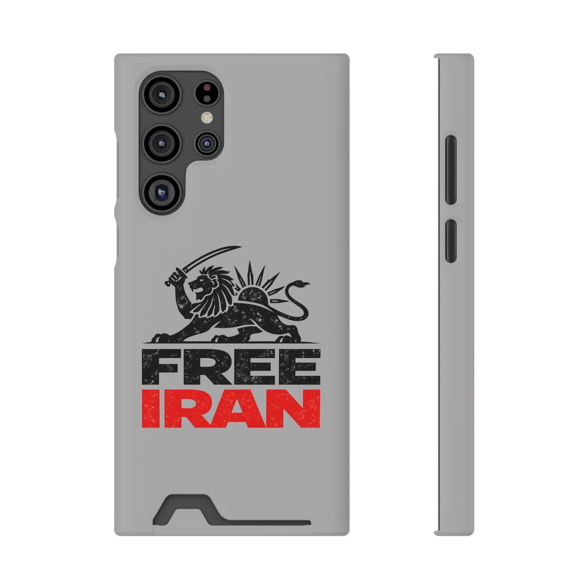 'Free Iran' Card Holder Protective Phone Case