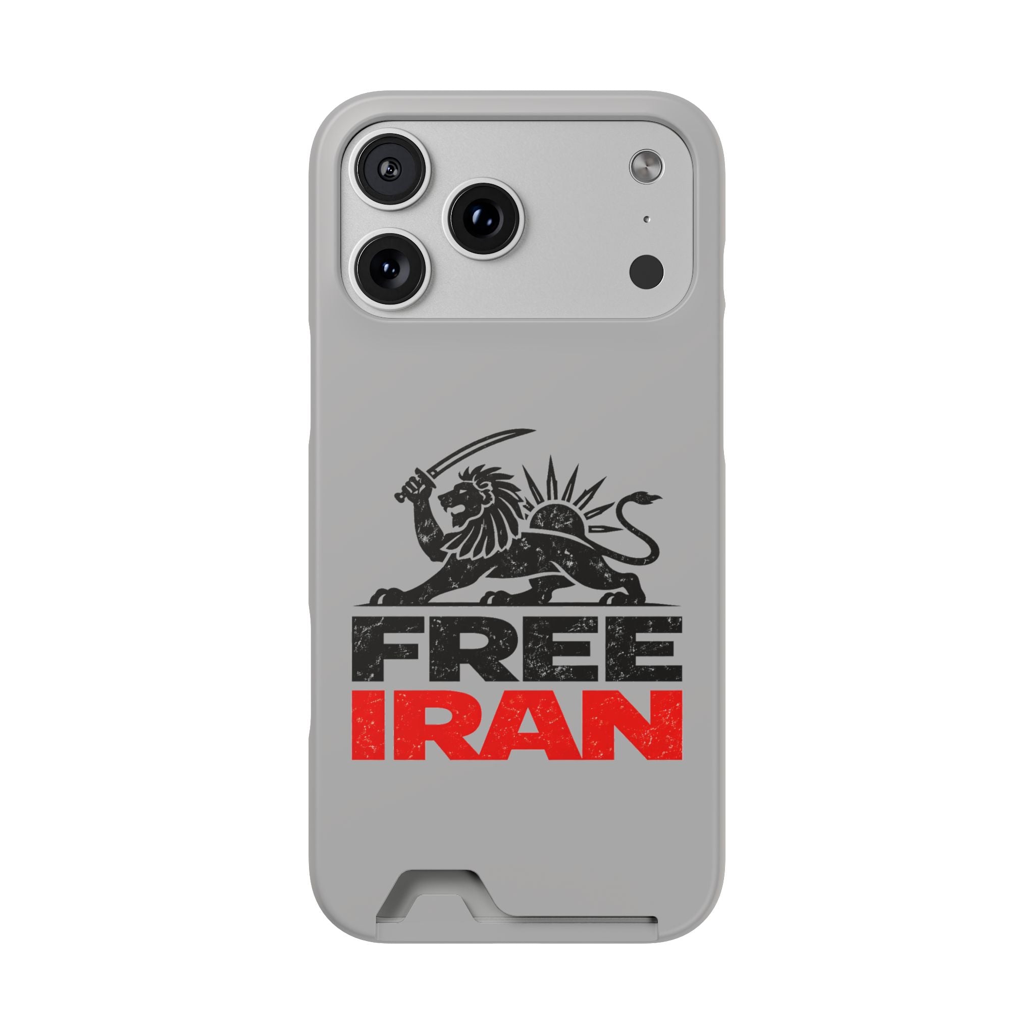 'Free Iran' Card Holder Protective Phone Case