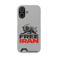'Free Iran' Card Holder Protective Phone Case