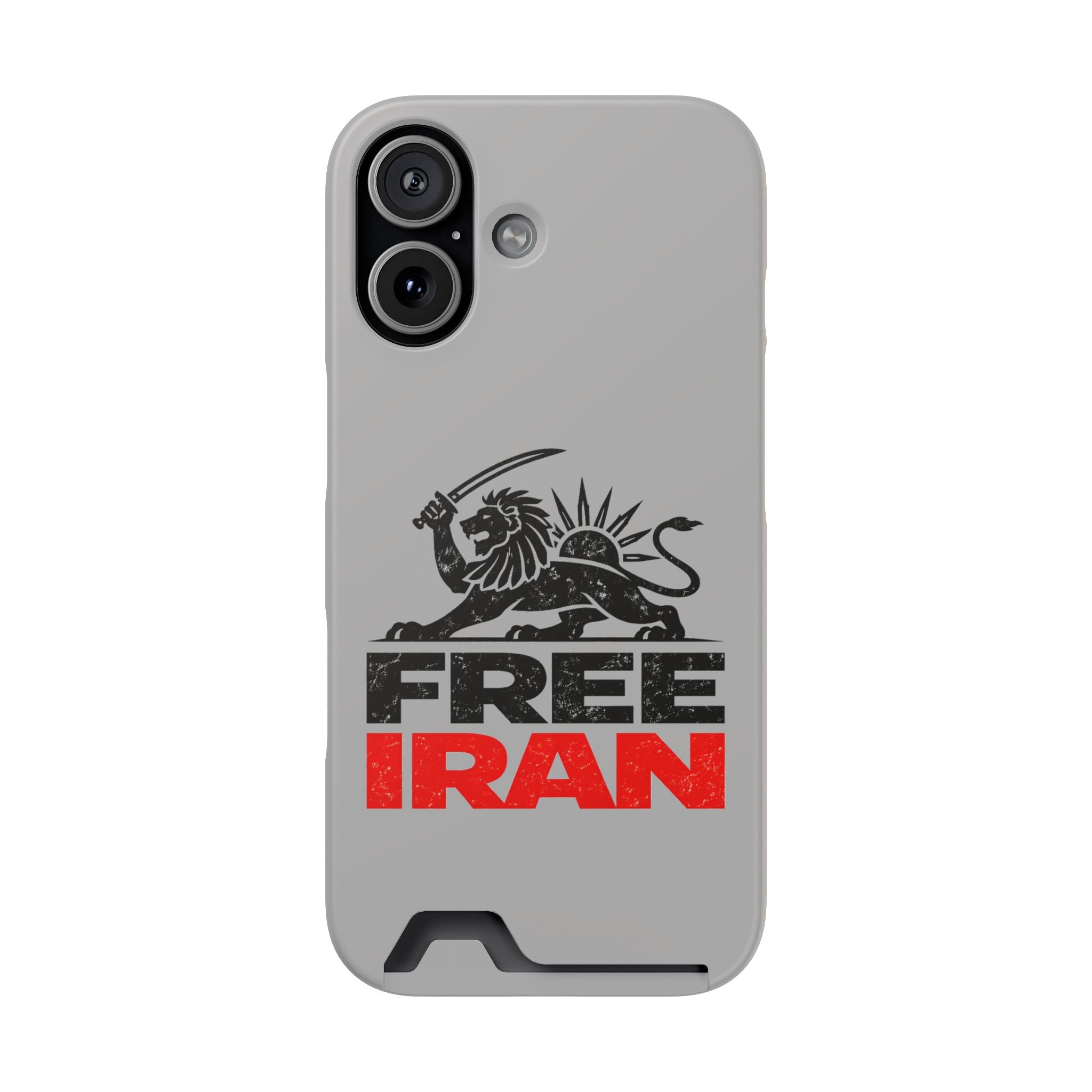 'Free Iran' Card Holder Protective Phone Case
