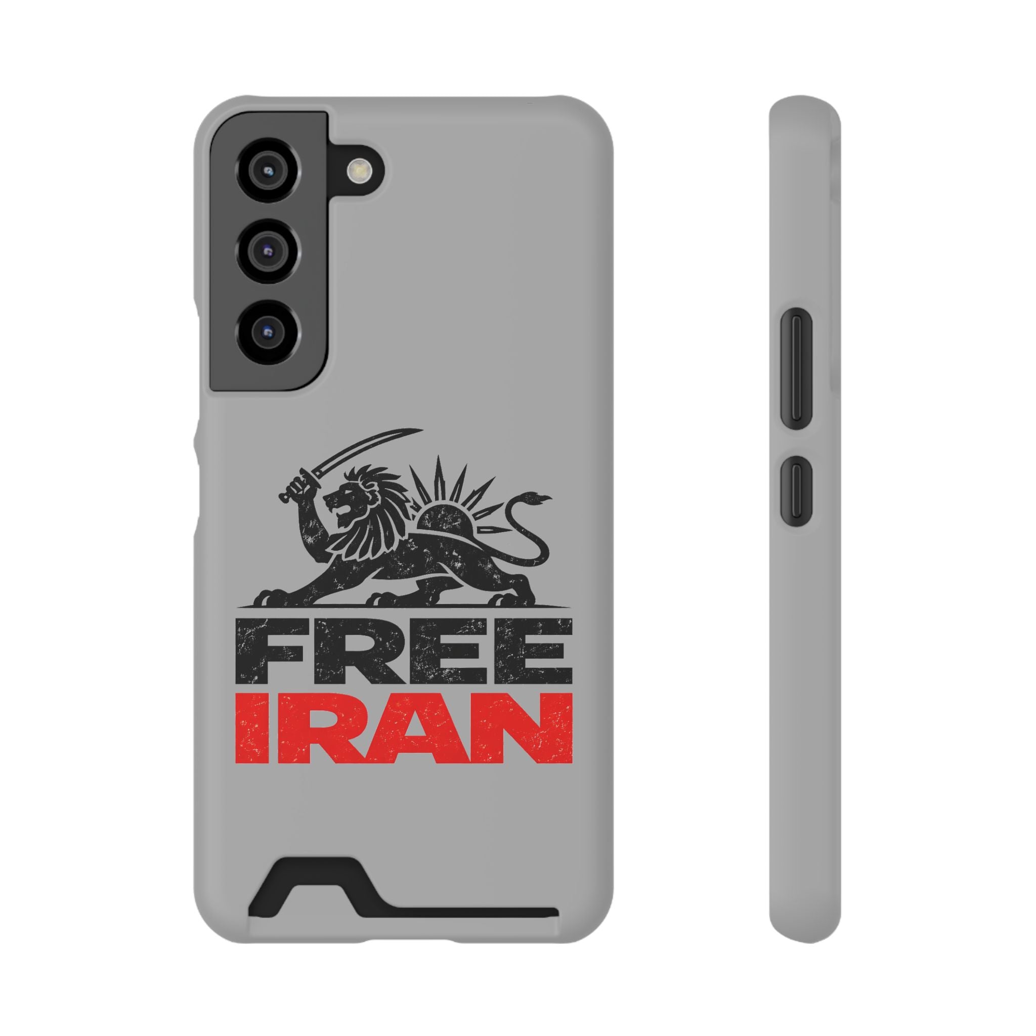 'Free Iran' Card Holder Protective Phone Case