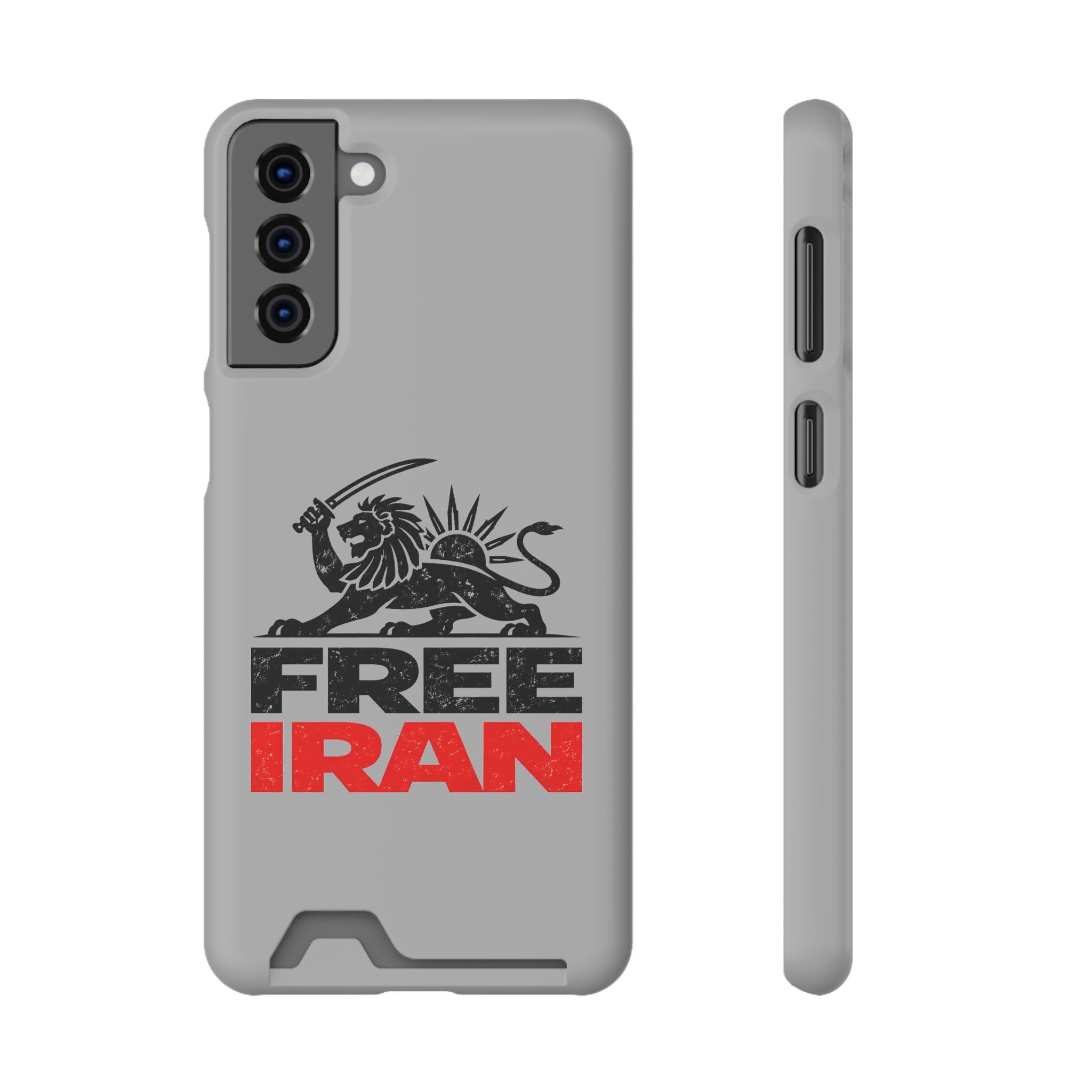'Free Iran' Card Holder Protective Phone Case