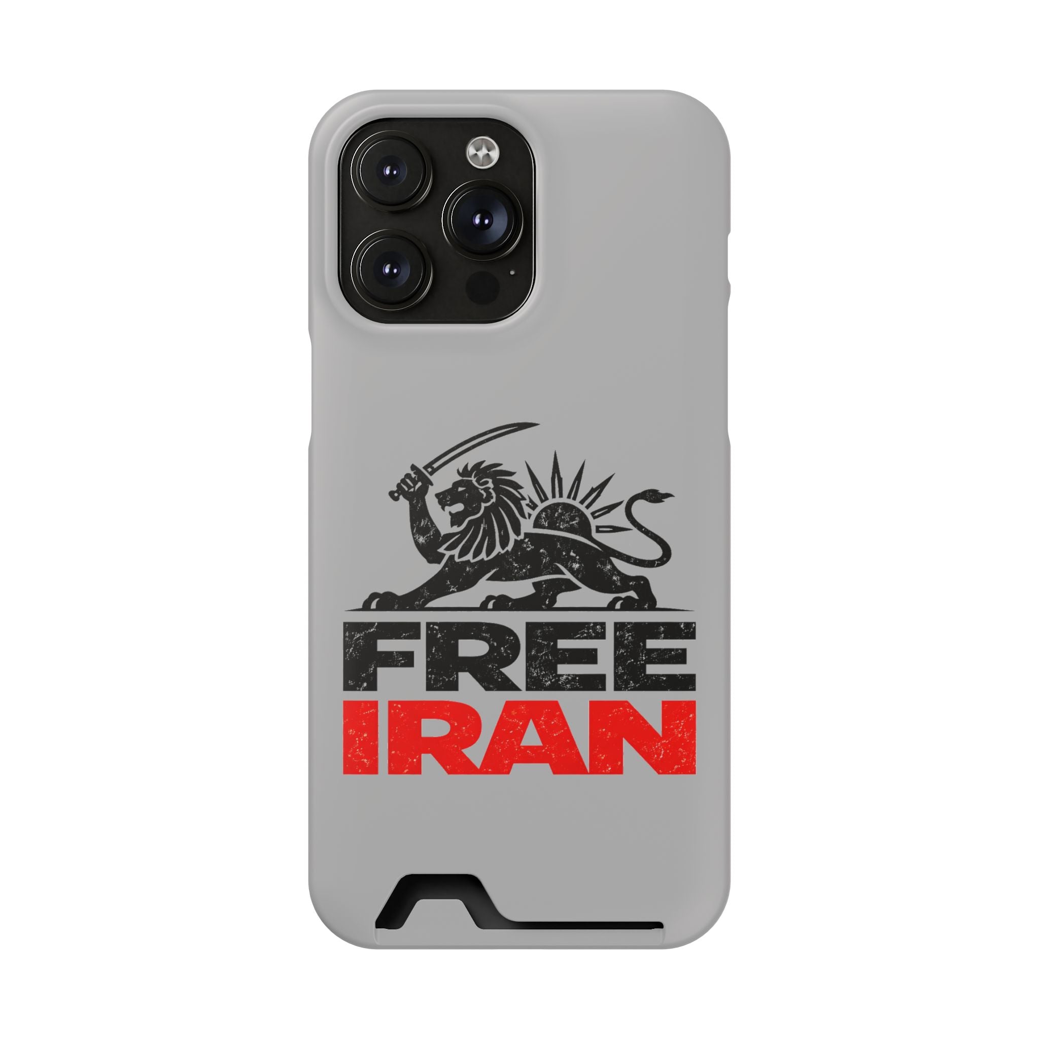 'Free Iran' Card Holder Protective Phone Case