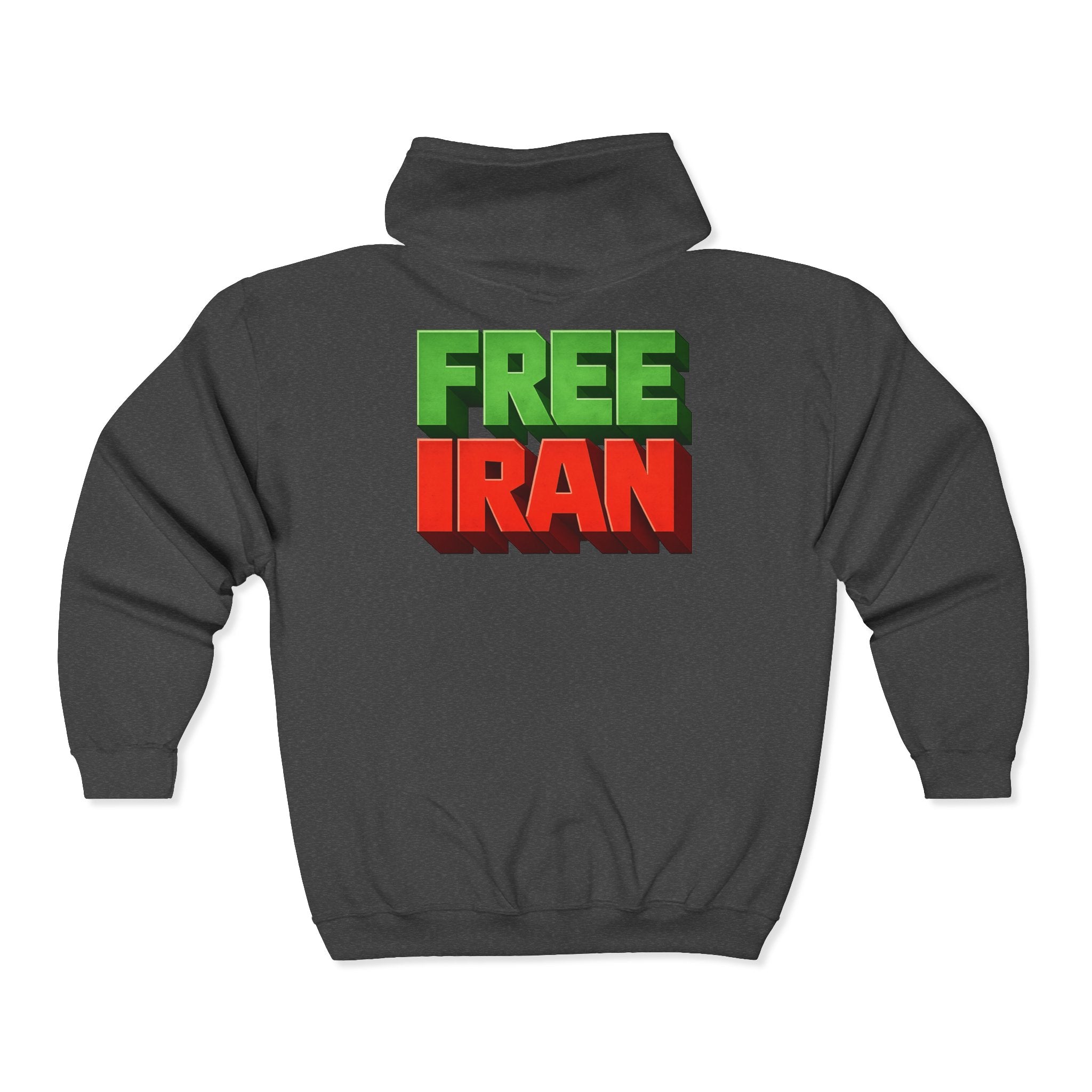Free Iran Zip Hoodie