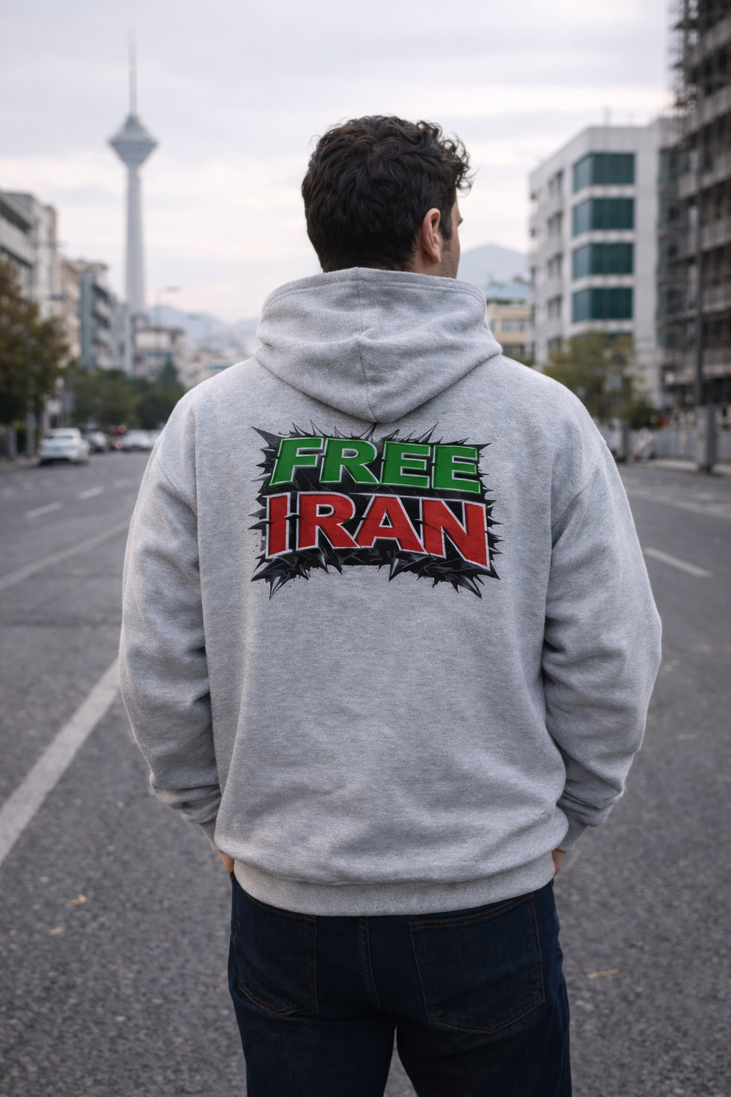 Azadi Zip Hoodie