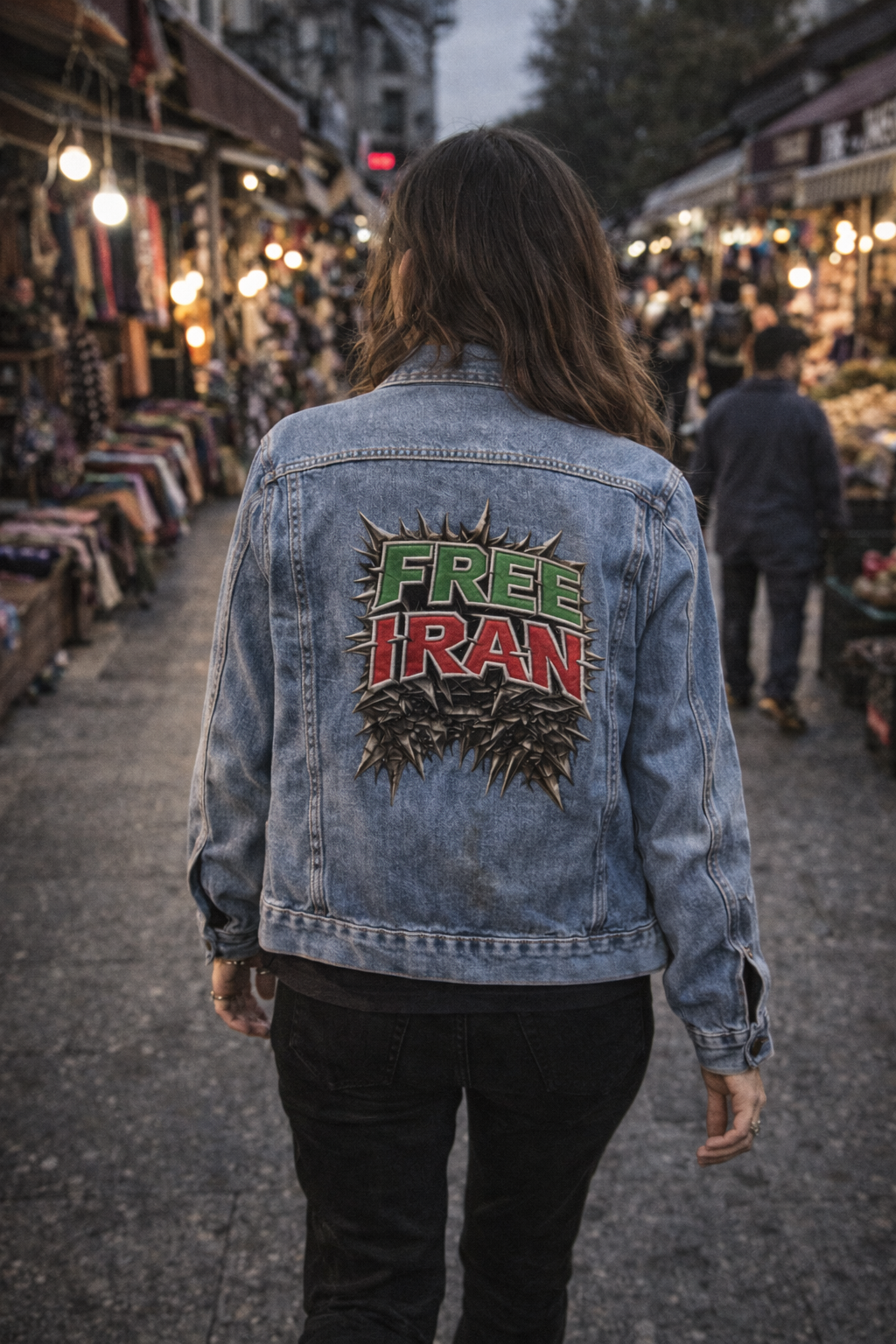 Vintage Graphic Denim Jacket
