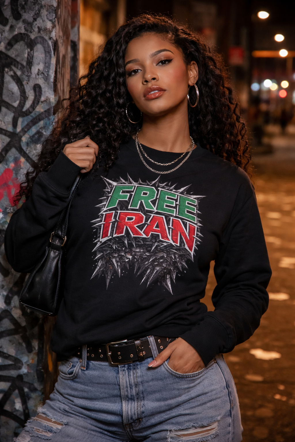 Free Iran Long Sleeve Tee