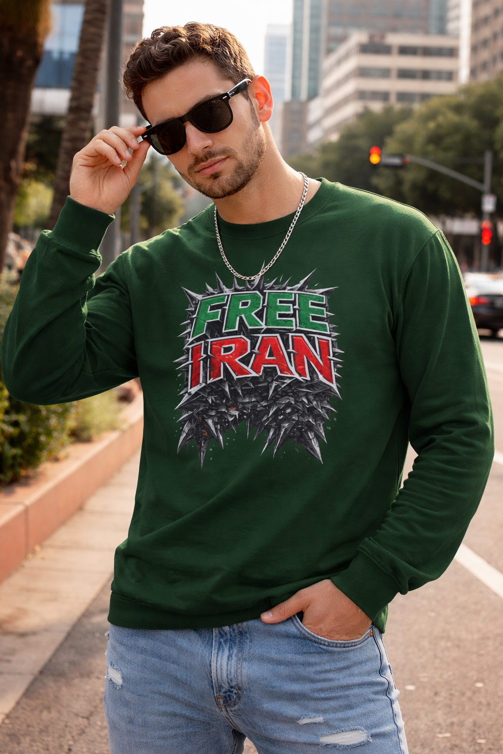 Free Iran Long Sleeve Tee