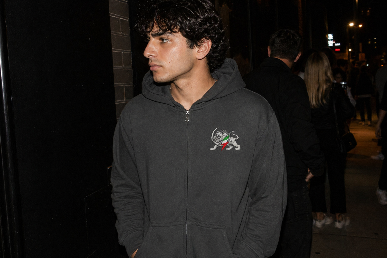 Free Iran Zip Hoodie