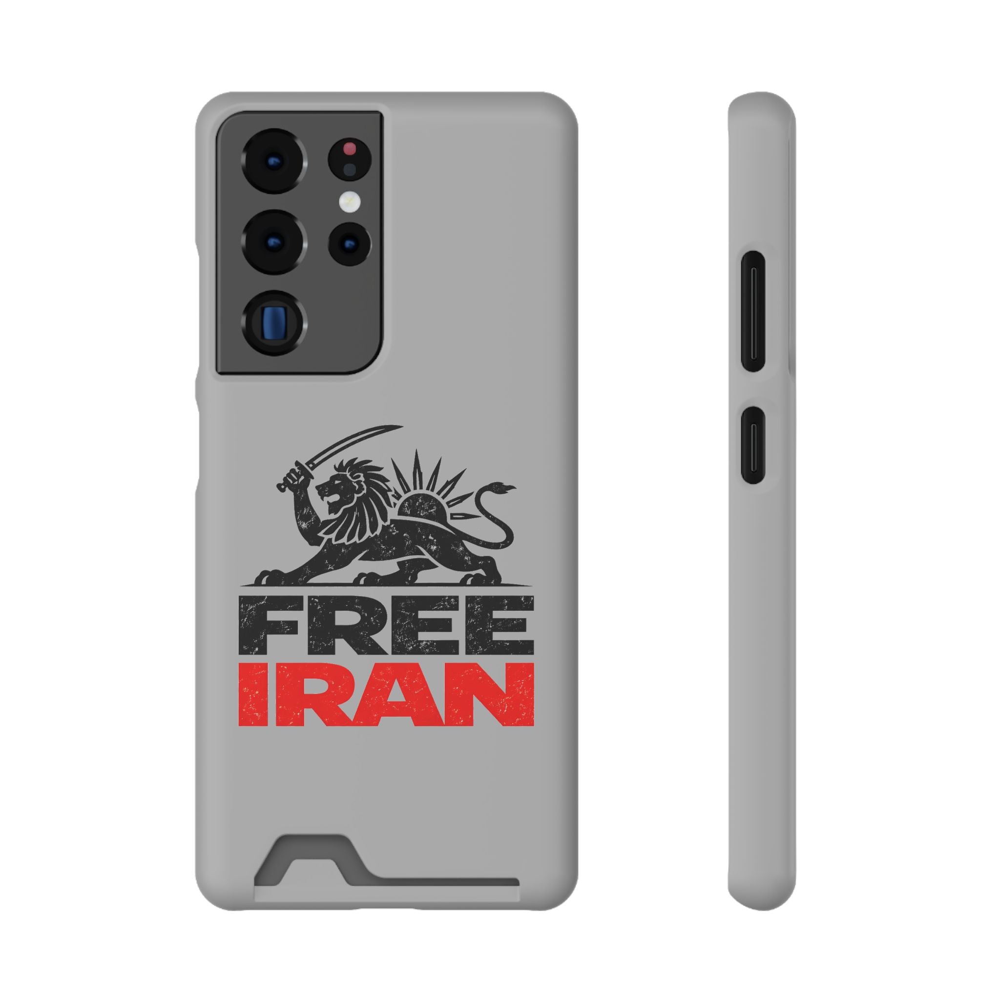'Free Iran' Card Holder Protective Phone Case