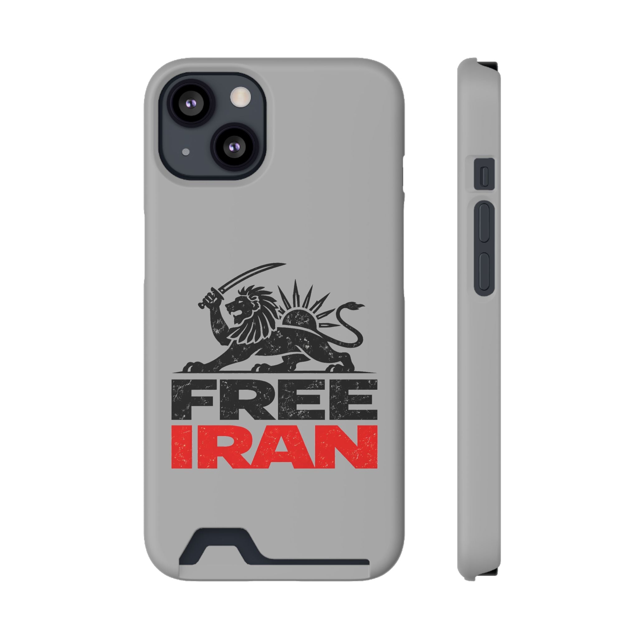 'Free Iran' Card Holder Protective Phone Case