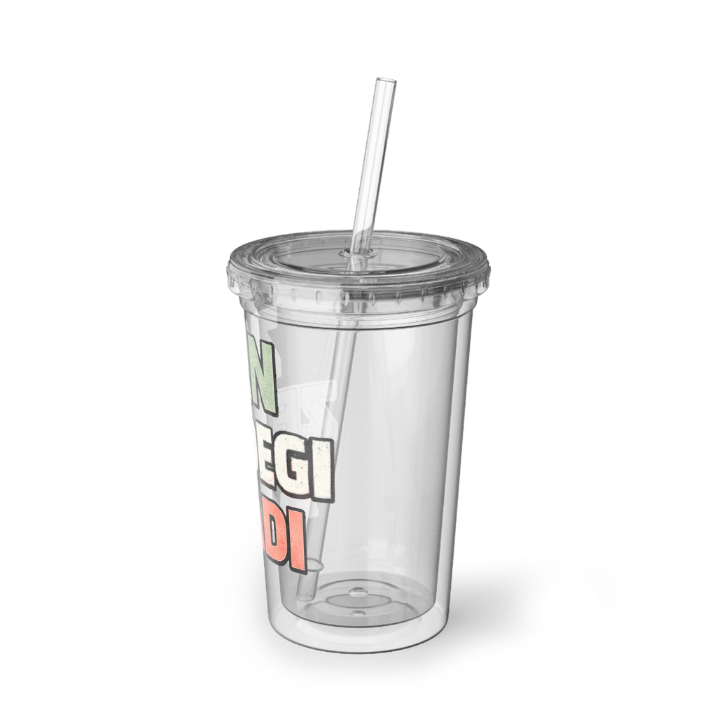 Acrylic Tumbler — “Zan, Zendegi, Azadi” Feminist Slogan Cup