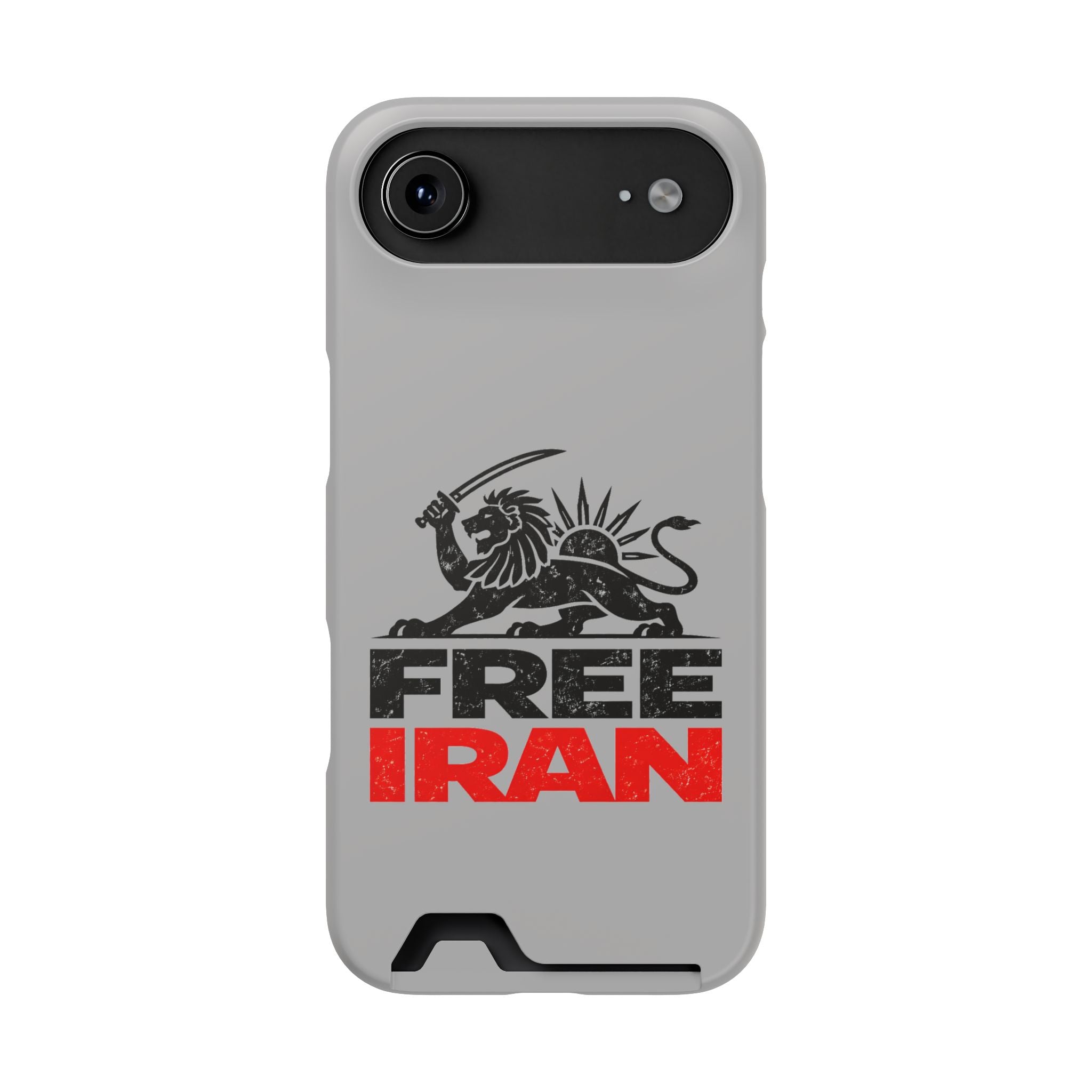 'Free Iran' Card Holder Protective Phone Case