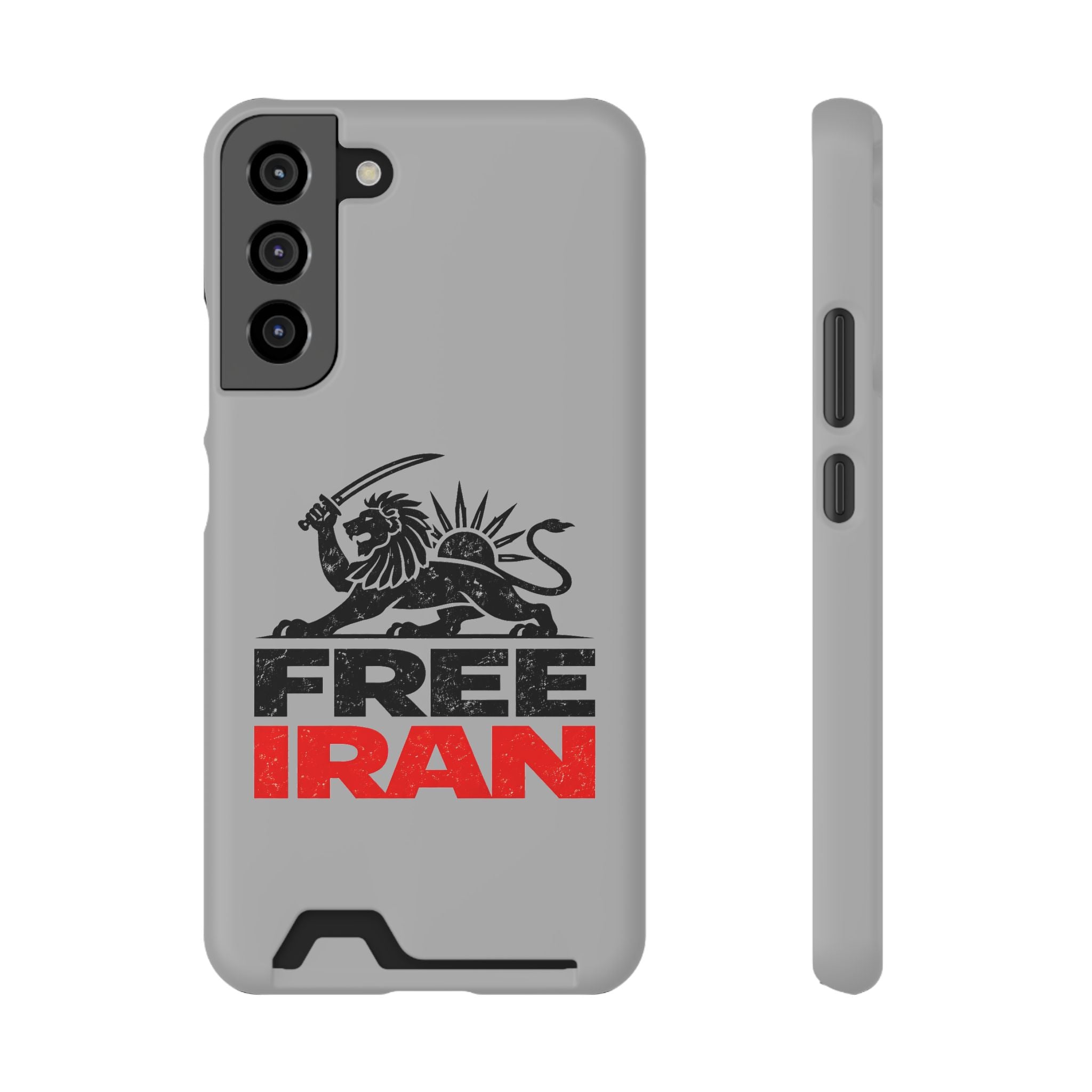 'Free Iran' Card Holder Protective Phone Case