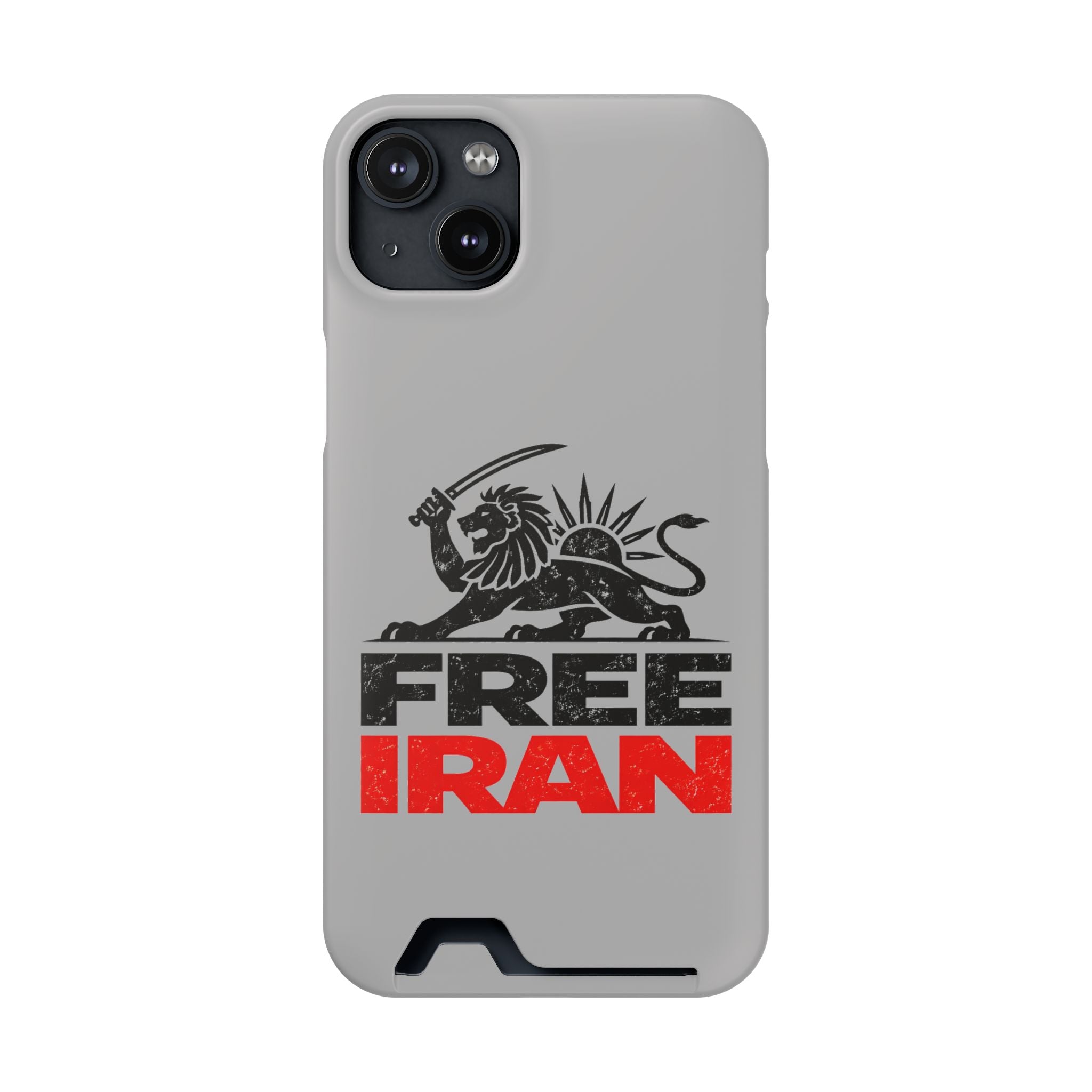 'Free Iran' Card Holder Protective Phone Case