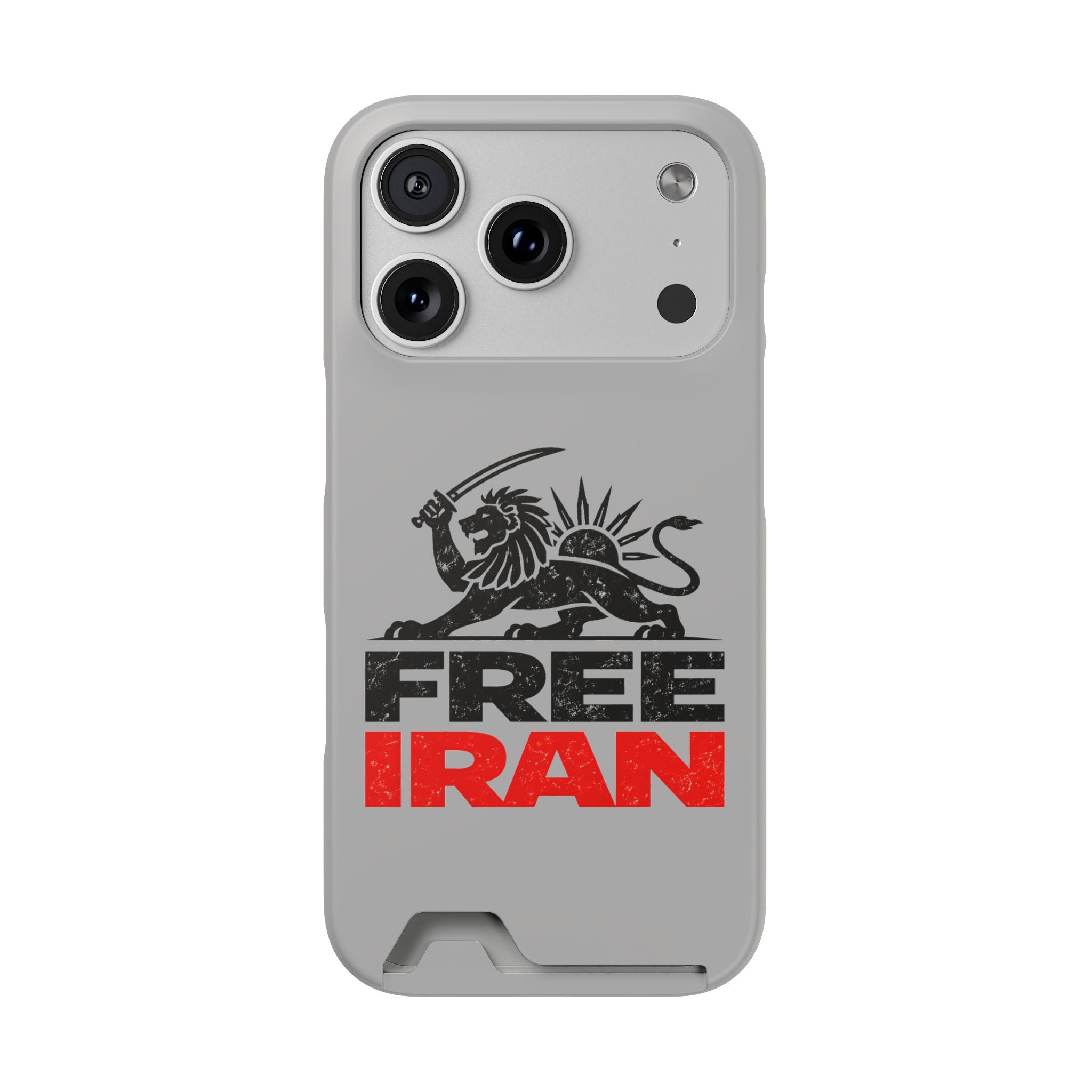 'Free Iran' Card Holder Protective Phone Case