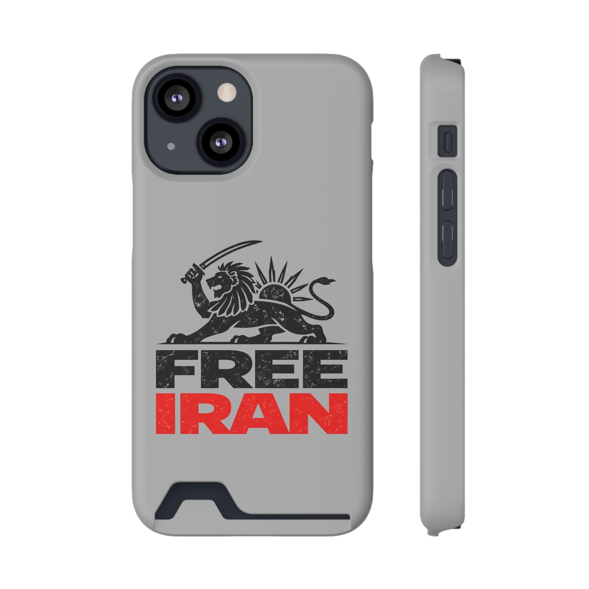 'Free Iran' Card Holder Protective Phone Case