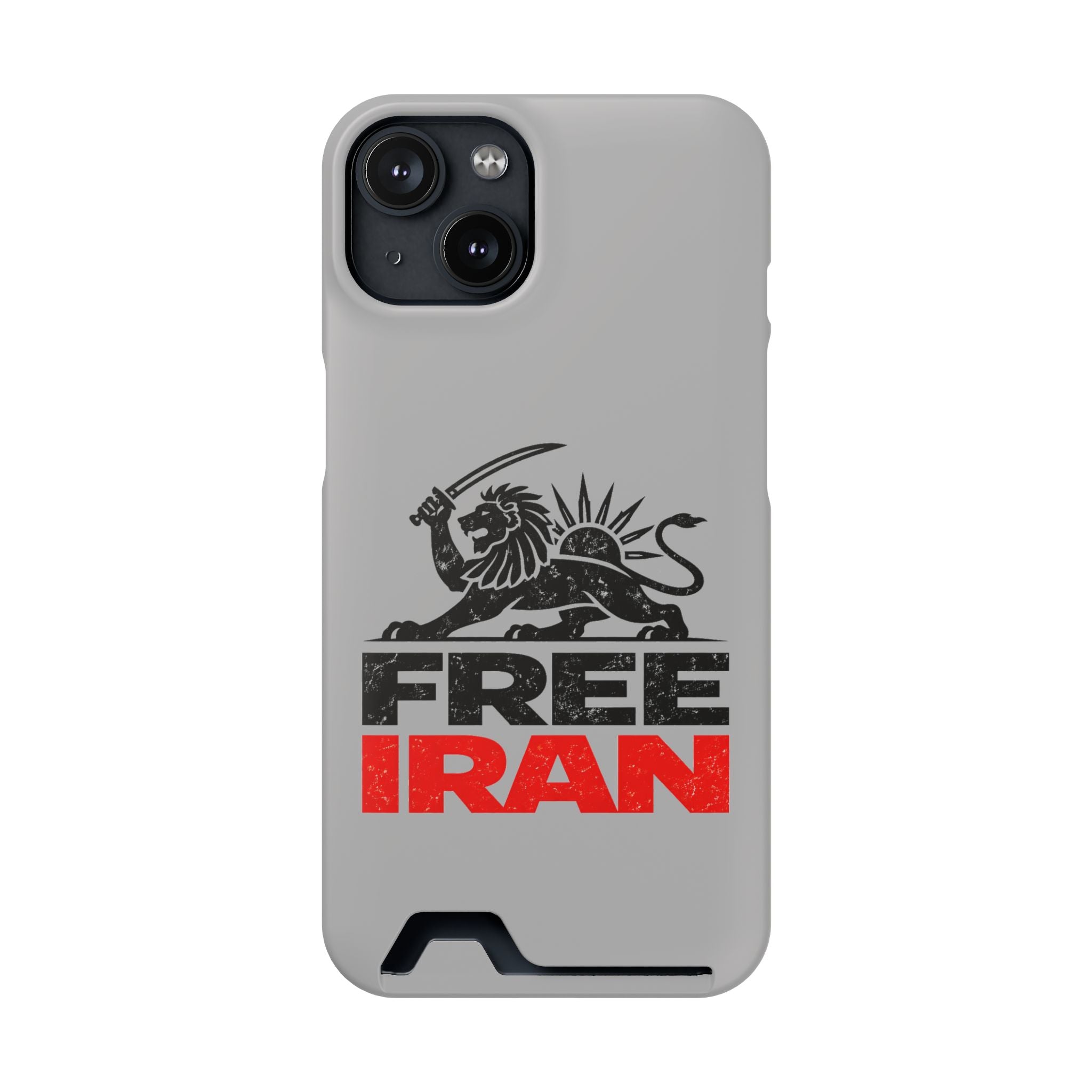 'Free Iran' Card Holder Protective Phone Case